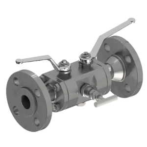 valvola a sfera double block&bleed per oil&gas petrochemical