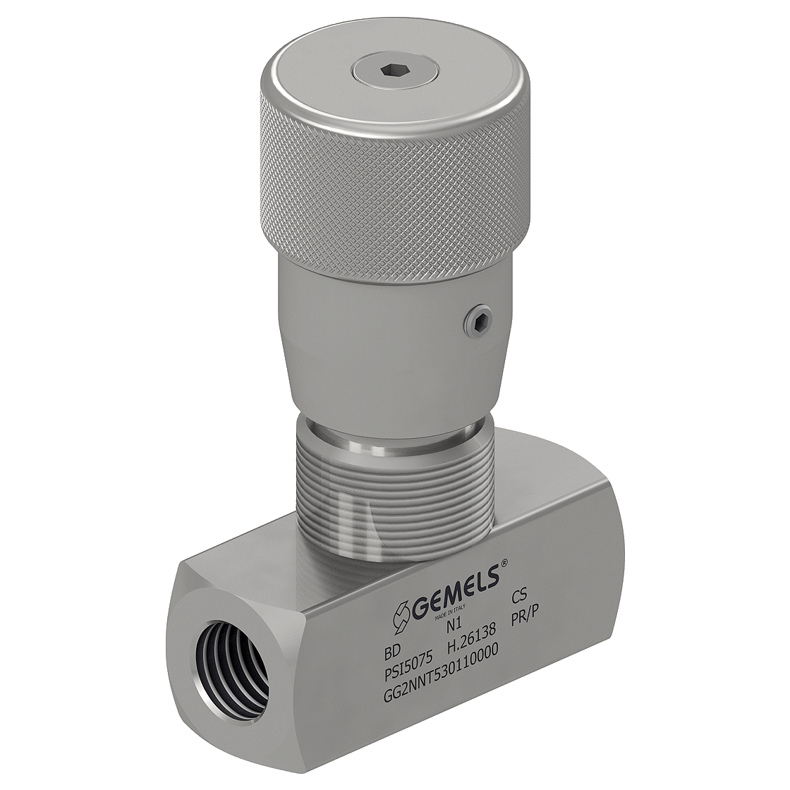 flow control bi-directional per macchine sollevamento