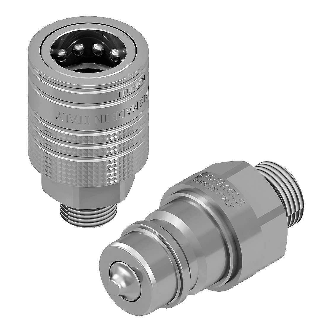 innesto rapido push pull per agricoltura