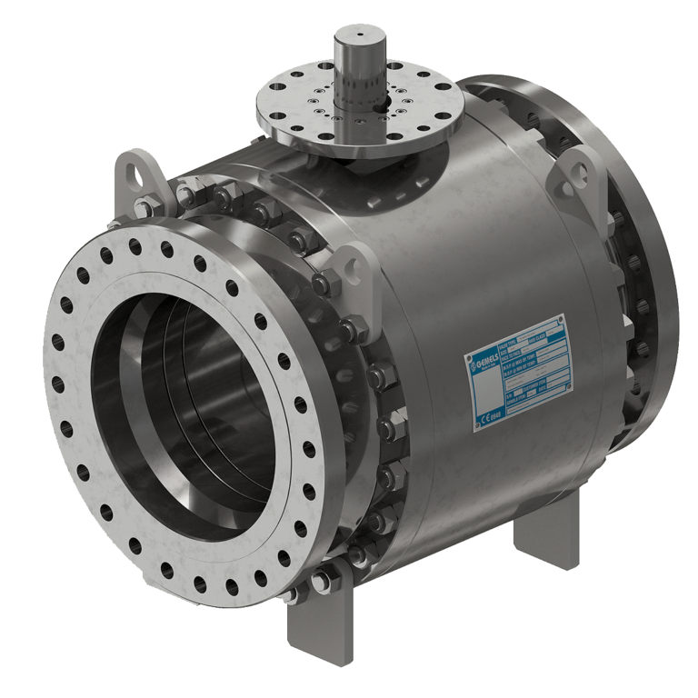 ball valve split body trunnion for oil&gas offshore